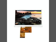Affichage LCD TFT de 5 pouces TN Transmissif 800x480 Résolution 40PIN Parallèle RVB 24 bits
