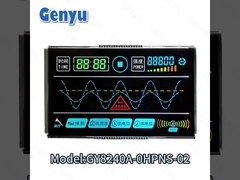 Segments de couleur Lumière arrière blanche Affichage LCD VA 40 PIN Pour appareil médical