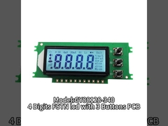 HT1621 Écran LCD à 4 chiffres et 7 segments FSTN avec rétroéclairage blanc