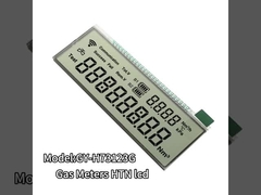 Écran LCD personnalisé Taille compteurs de gaz HTN Écran LCD réfléchissant positif 78x30mm