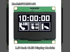 1Module d'affichage OLED de 54 pouces Couleur blanche 128x64 pixels SSD1309 Interface I2C