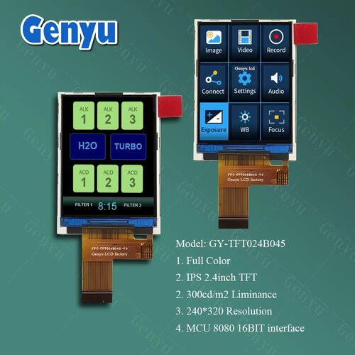 Derniers blogs de l'entreprise sur Écran couleur TFT de 2,4 pouces : de grandes possibilités dans un format compact