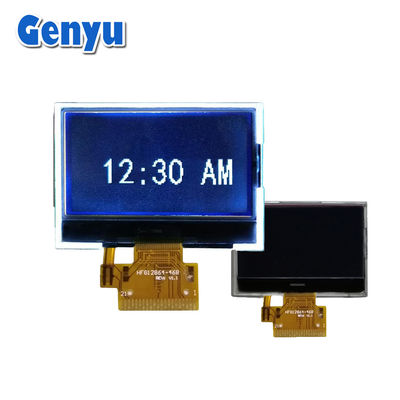 Un bon prix. 1.7 pouces écran LCD 128 * 64 FFSTN négatif 1.8V 21PIN Interface parallèle en ligne