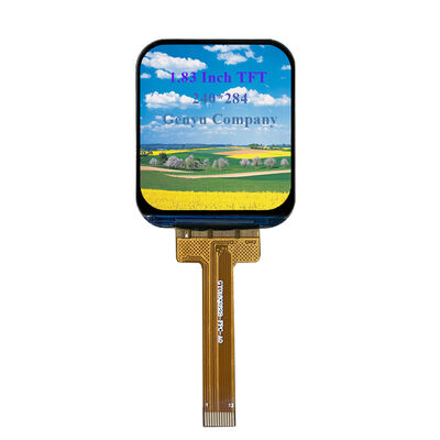 Écran TFT LCD Genyu de 1,83 pouces avec une résolution de 240x284 et une interface SPI pour une haute clarté