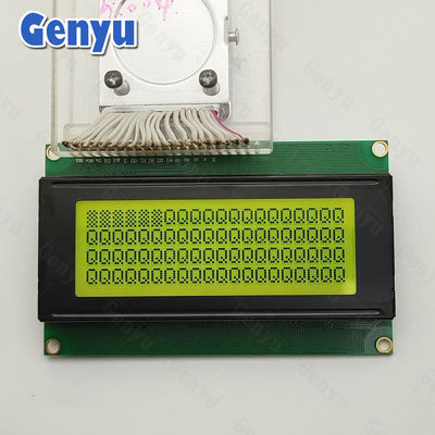 Un bon prix. STN Module d'affichage LCD jaune vert monochrome Écran 20x4 caractère LCM 16 broches en ligne