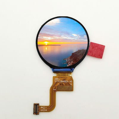 Un bon prix. 1.28 pouces Affichage LCD TFT rond Écran LCD circulaire 240x240 GC9A01 24PIN Interface FPC SPI en ligne