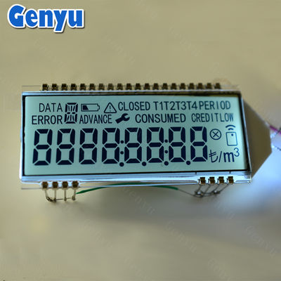 Un bon prix. Écran LCD personnalisé rétroéclairé blanc HTN Affichage LCD segmenté 28PIN du compteur d'énergie en ligne