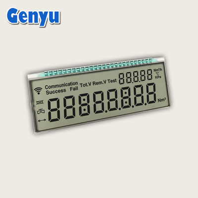 Un bon prix. HTN Affichage LCD segment personnalisé 6 O'Clcok 3.3V 26PIN Pour compteurs de gaz en ligne