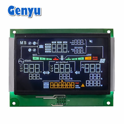 Un bon prix. Affichage LCD segment personnalisé 4,3 pouces VA Écran noir Blanc rétroéclairage 5,0V en ligne