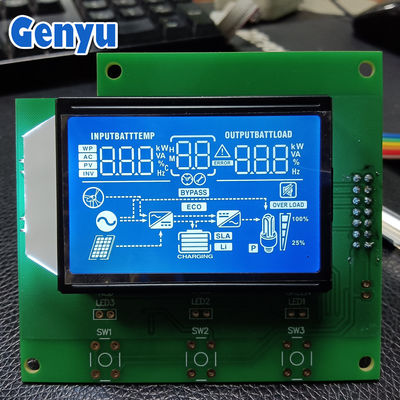 Un bon prix. Affichage LCD à 7 segments HTN blanc sur puce bleue AIP31621 pilote pour onduleur en ligne