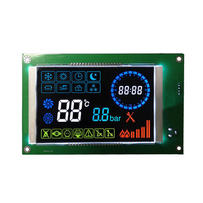 Un bon prix. Module d'affichage LCD segmenté VA Chip à bord Icônes de couleur 5,0V Contraste élevé en ligne