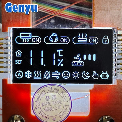 Un bon prix. 2.2 pouces d'affichage LCD VA 7 segments chiffres blancs PIN Connectez pour le thermostat en ligne
