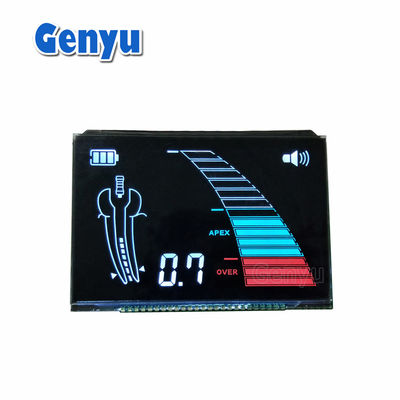 Un bon prix. Affichage LCD segmenté VA noir 25PIN pour les instruments de mesure dentaires en ligne