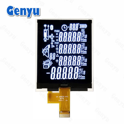 Affichage LCD VA COG en noir, caractères blancs, écran LCD de 2,4 pouces