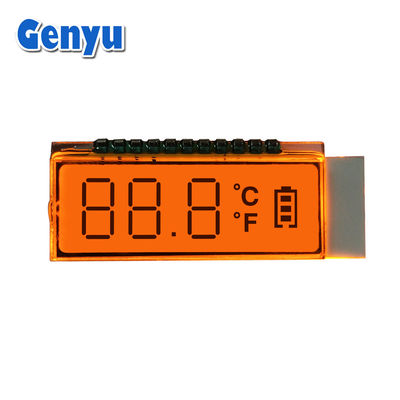 Un bon prix. Écran LCD personnalisé TN Segment 2 couleurs rétroéclairage LED pour le pistolet à température en ligne