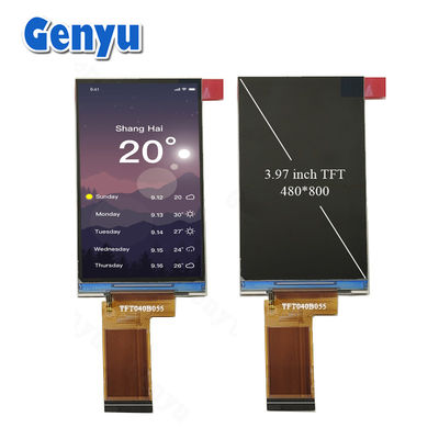 3.97 pouces TFT LCD Panel Angle libre 480x800 pixels GC9503 40PIN FPC avec interface RVB