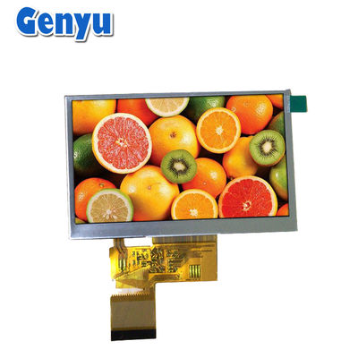 TN 4,3 pouces Panneaux LCD TFT 6 heures 480x272 points ST7282 40PIN Interface RVB