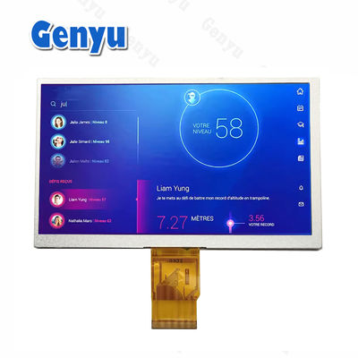 Écran LCD TN TFT de 7 pouces avec rétroéclairage LED 800 × 480 pixels