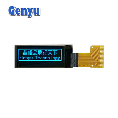 Un bon prix. Écran OLED bleu de 0,91 pouce 128x32 pixels SSD1306 pilote 15 épingles soudage FPC en ligne