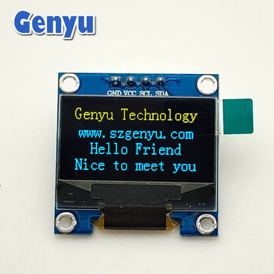 SSD1306 Module d'affichage OLED de 0,96' Y&B 128x64 points Interface I2C 4PIN
