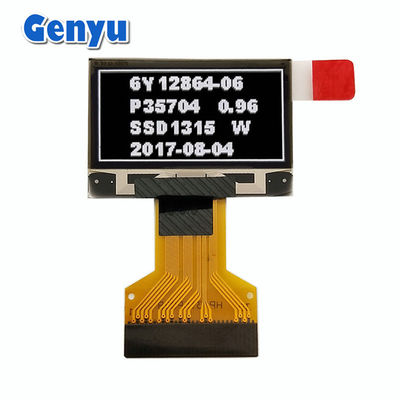 Un bon prix. Graphique en blanc Affichage OLED de 0,96 pouce 128 * 64 points 0,5 mm 30 pin Connecteur FPC en ligne