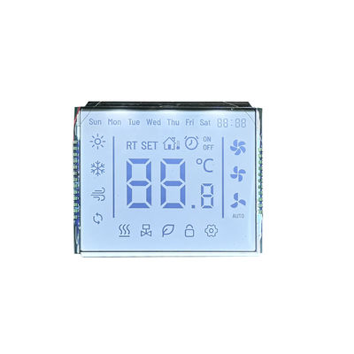 Un bon prix. Écran LCD segmenté TN personnalisé, rétroéclairage blanc transmissif 4.5V 24PIN en ligne