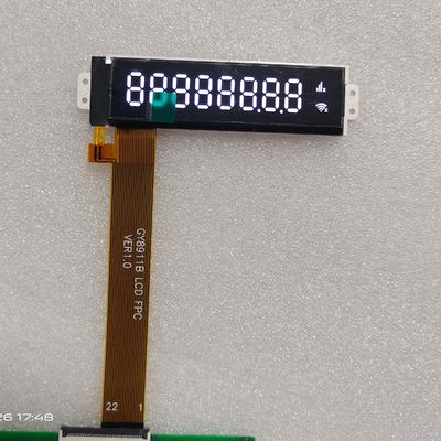 Un bon prix. Affichage LCD transmissif à segment noir VA avec FPC Connect pour haut-parleur de paiement en ligne
