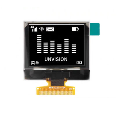 Un bon prix. 1Affichage OLED de 32 pouces Blanc 128x96 Résolution 25 broches Soudage FPC Interface à plusieurs en ligne