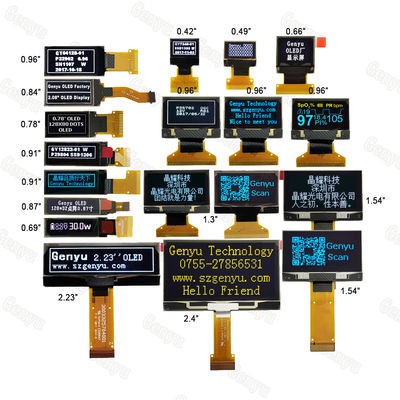 Un bon prix. 128X64 OLED Customized Fpc Spi i2c Micro Monochrome 0.91 0.96 Oled Display Small Lcd Screen Module Panel Mini 128X32 0.96 en ligne