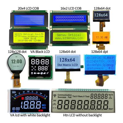 Un bon prix. Fstn Monochrome 128x64 dot Graphic Cog LCD 16x2 Lcm Vatn Lcd Digital Segment Screen Custom 7 Segment Lcd Display en ligne