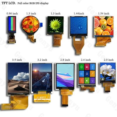 Un bon prix. Écran LCD IPS TFT de 2,4 pouces avec grand angle de vision, FPC à souder 18 broches et certification ISO9001:2015 pour applications automobiles en ligne