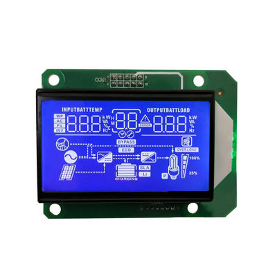 Un bon prix. Affichage segmenté personnalisé à tension de fonctionnement de 5,0 V pour onduleur solaire, module d'écran bleu HTN LCD -10- 60C en ligne