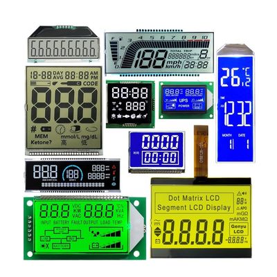 Un bon prix. Écran LCD à cristaux liquides TN/HTN/STN/VA/BTN à 7 segments, module LCD personnalisé avec circuit intégré de commande HT1621 et connecteur PIN/FPC/ZEBRA en ligne